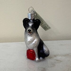 Charming Border Collie Dog Ornament